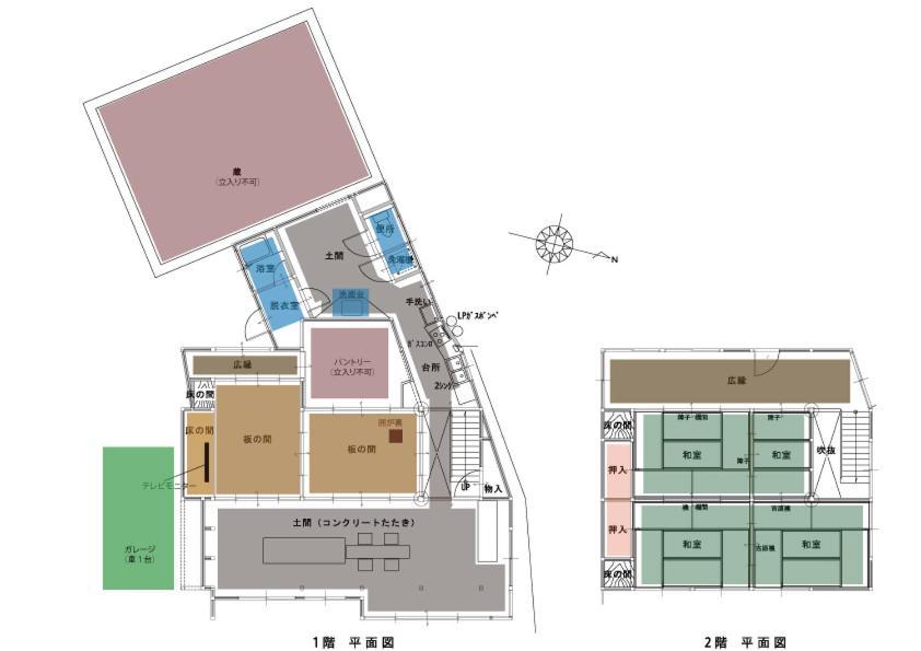 囲炉裏町家guesthouse Fujita 一棟貸切 Villa 無料駐車場 Hakuszan Kültér fotó